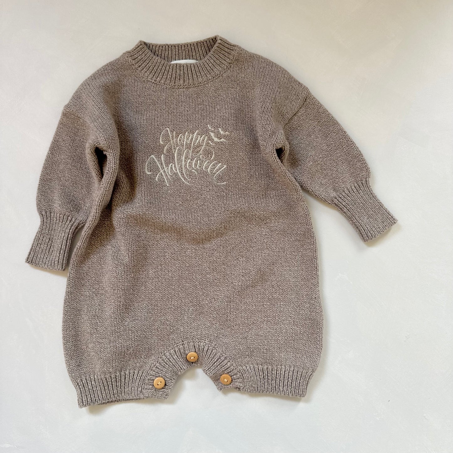 Happy Halloween Romper 6-12m Sample