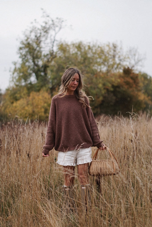 Adult Cocoa Teddy Jumper