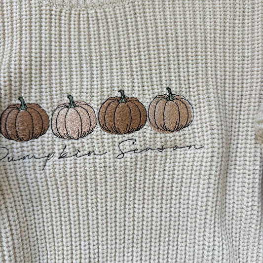 Pumpkin Knit 2-3y Second