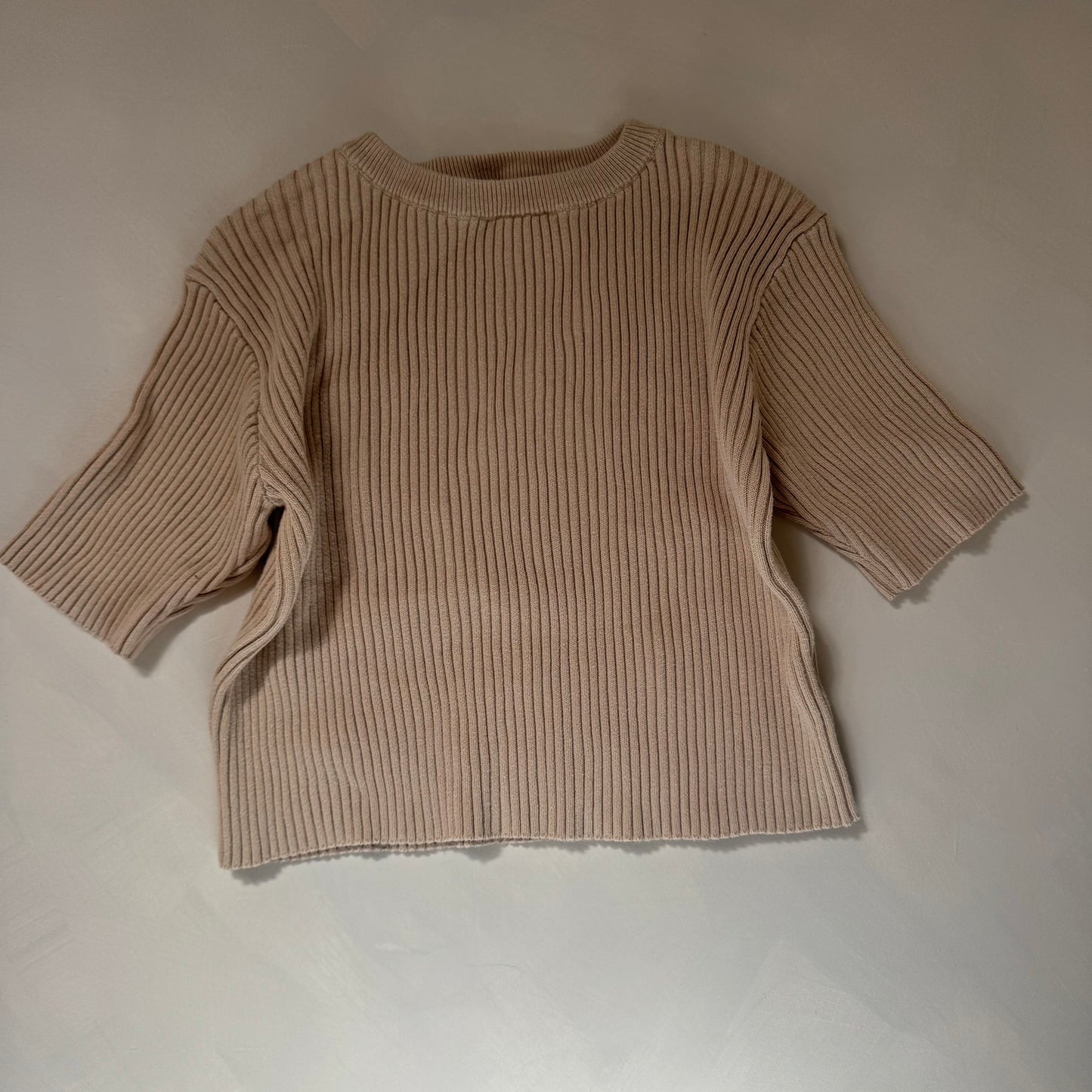 Sand Ribb Tee 3-4y Preloved