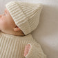 Oatmeal Teddy Beanie