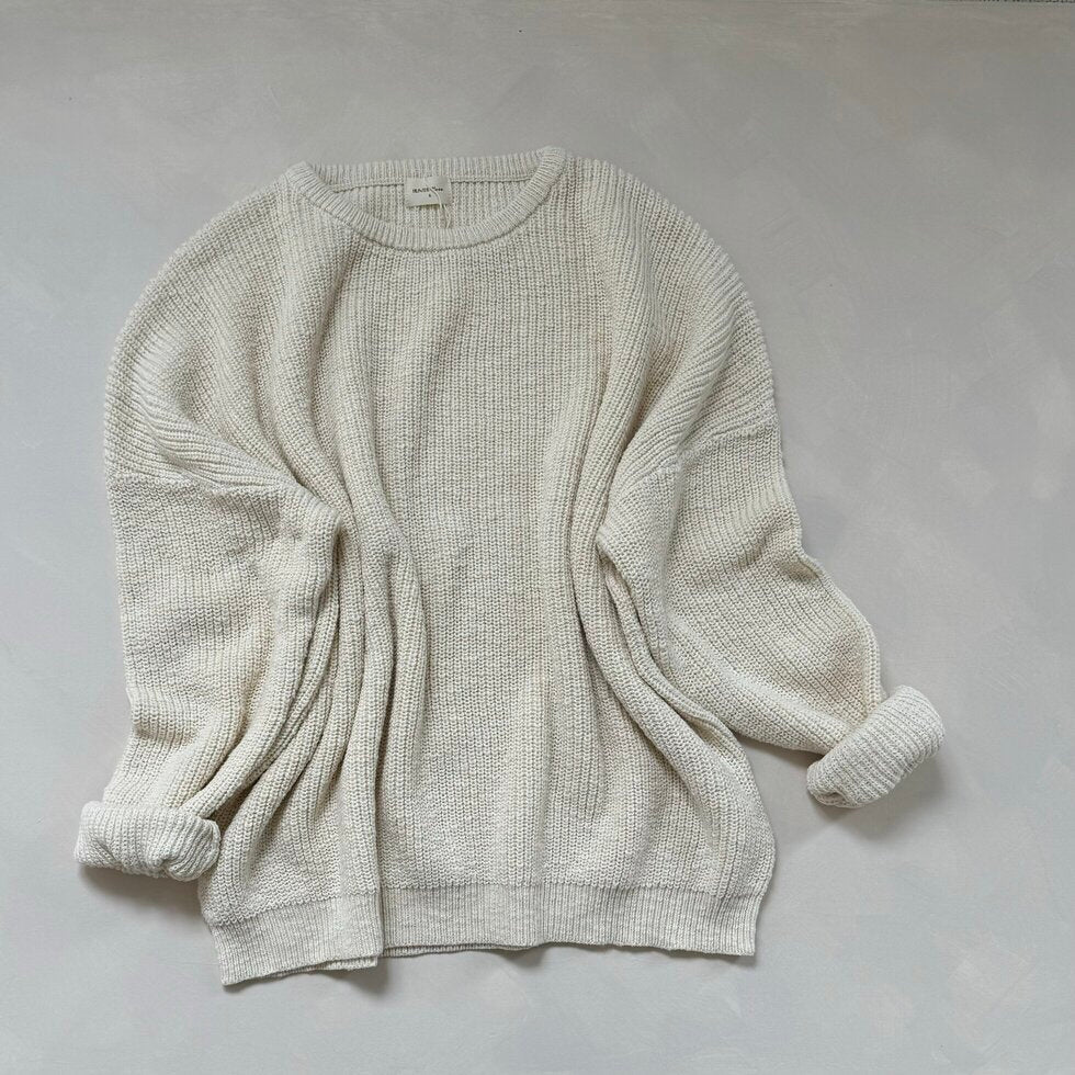 Adult Oatmeal Teddy Jumper