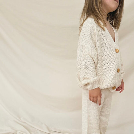 Oatmeal Teddy Cardigan