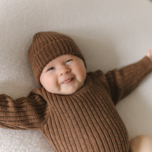 Cocoa Teddy Beanie