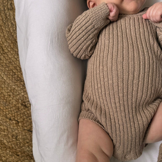 Beige Teddy Bodysuit