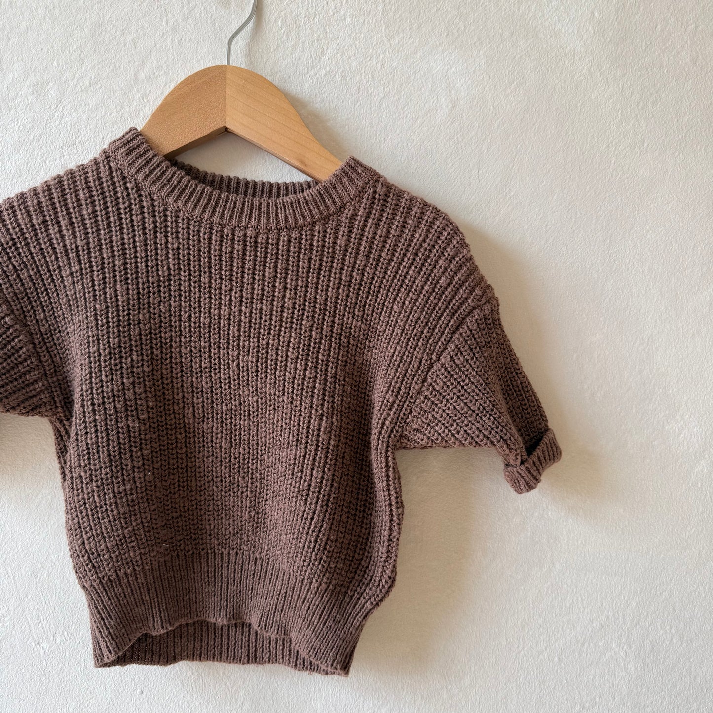 Cocoa Teddy jumper 0-6m