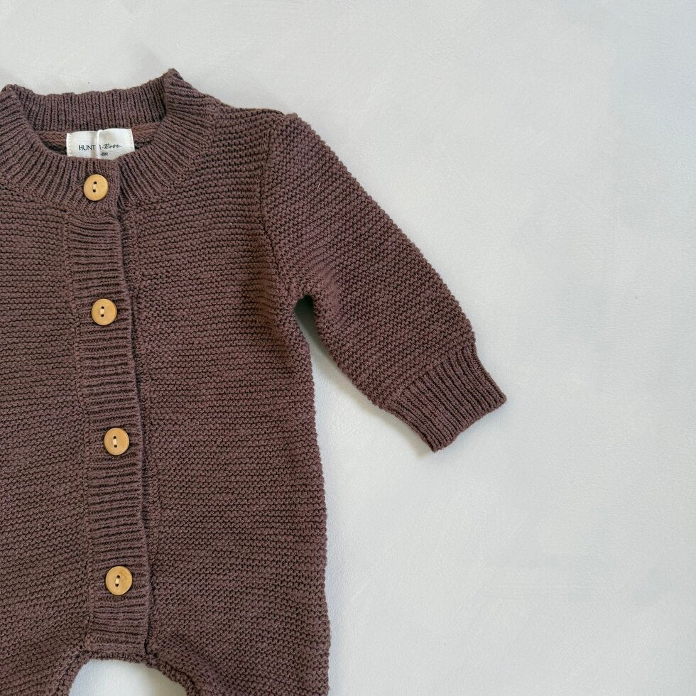 Cocoa Teddy Romper