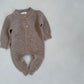Beige Teddy Romper
