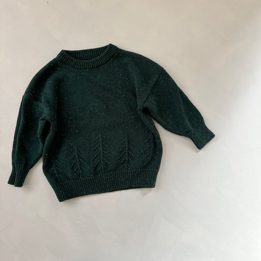 Flecked Christmas jumper 2-3y Preloved