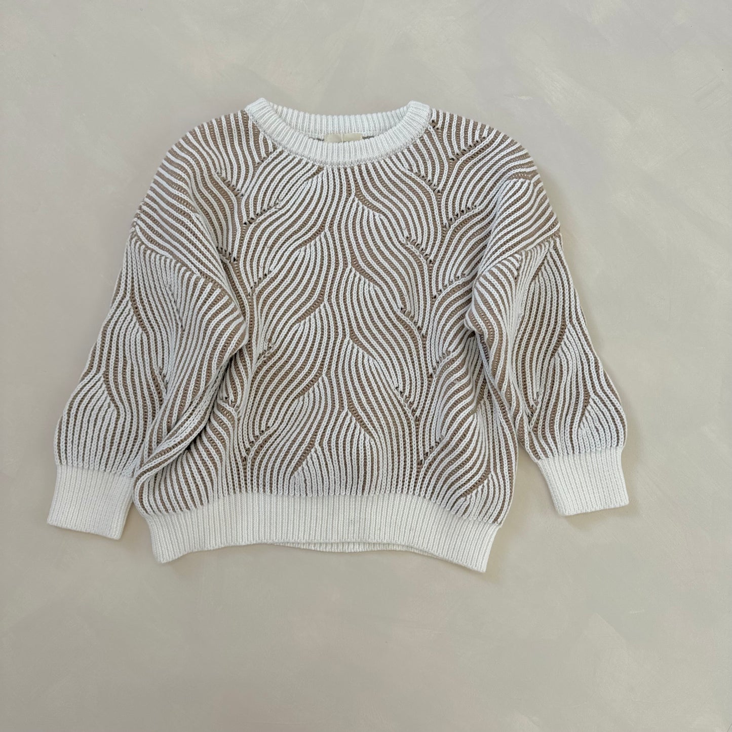 Beige Coral Jumper