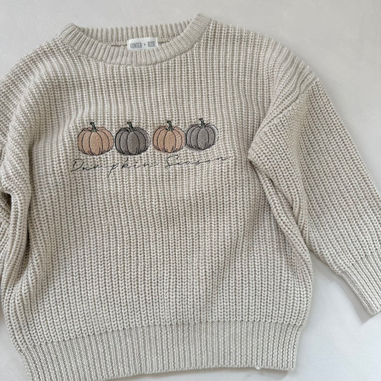 Pumpkin Knit 3-4y Second