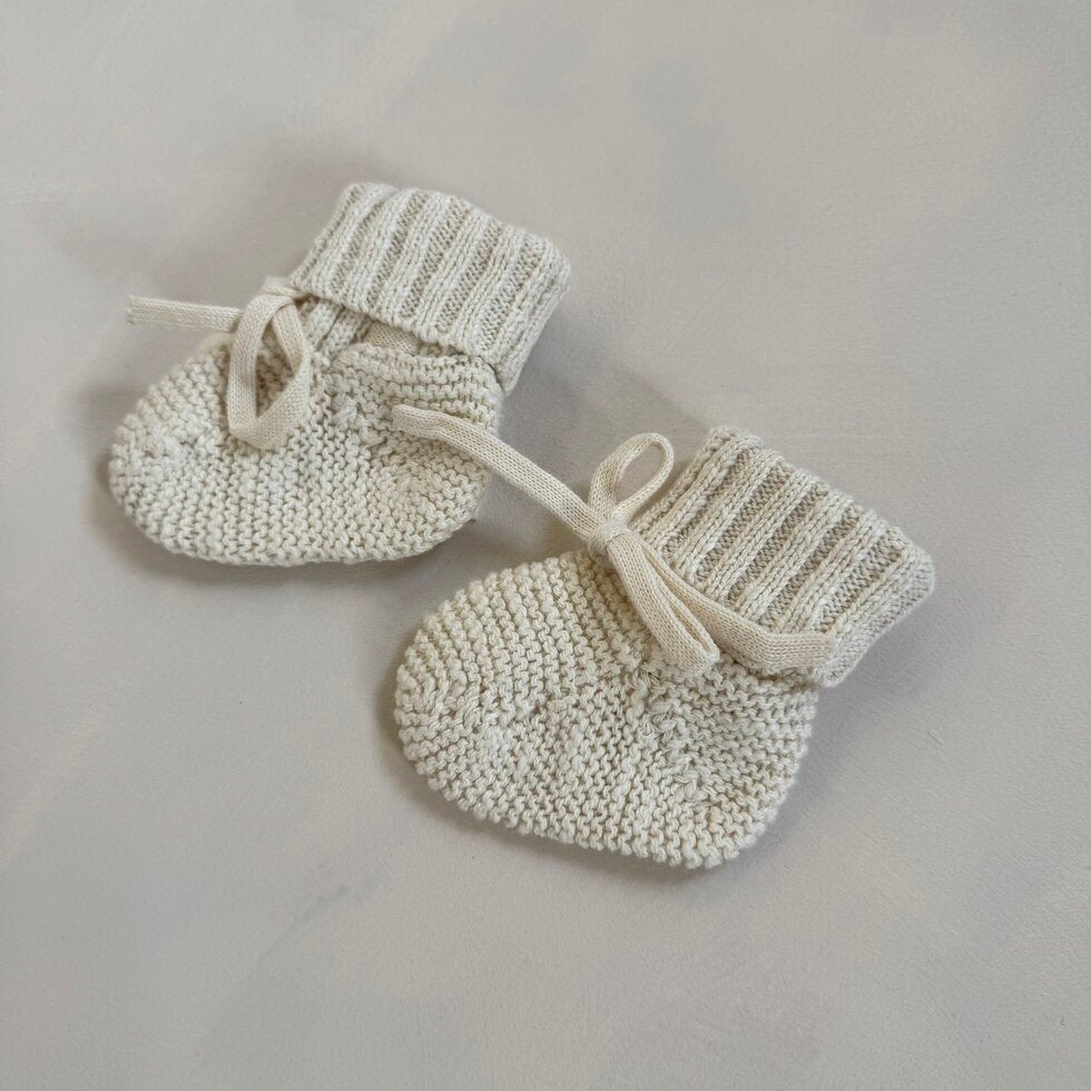 Oatmeal Teddy Booties