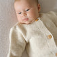 Oatmeal Teddy Romper