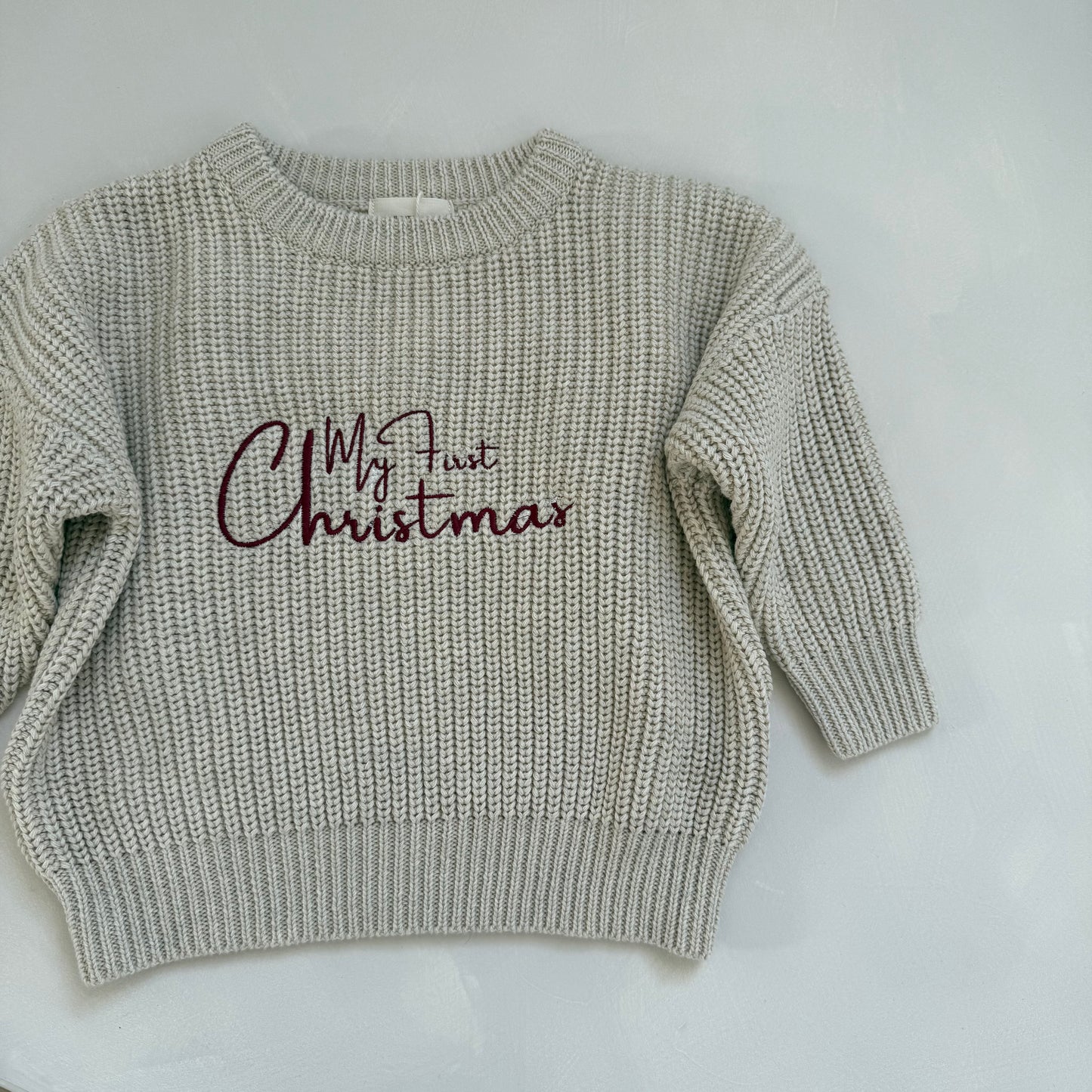 My first Christmas jumper 1-2y