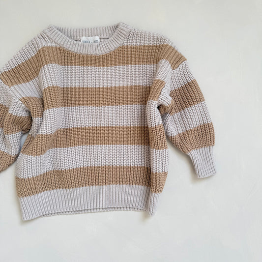 Buff stripe jumper 2-3y