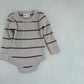 Berry Stripe Noa Bodysuit 3-6m