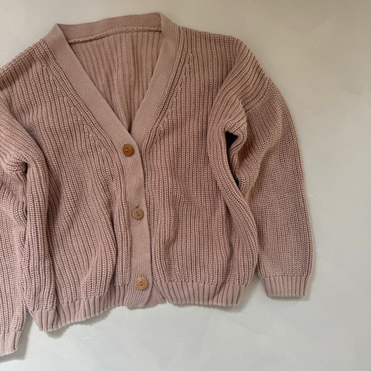 Hazelnut Avery Cardigan 5-6y Preloved